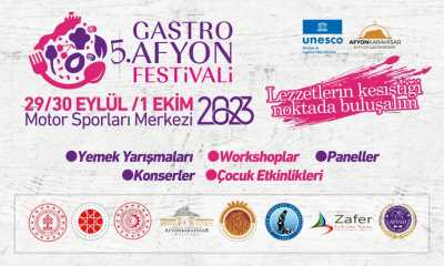 5. Uluslararası Gastro Afyon Turizm Ve Lezzet Festivali
